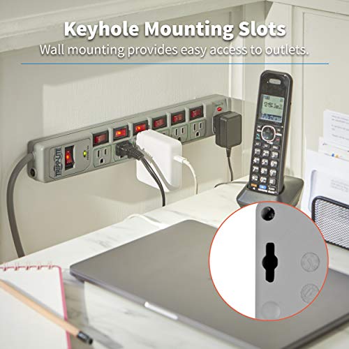 Protector de Sobretensión Tripp Lite Eco Green 7 Tomas con Ahorro de Energía