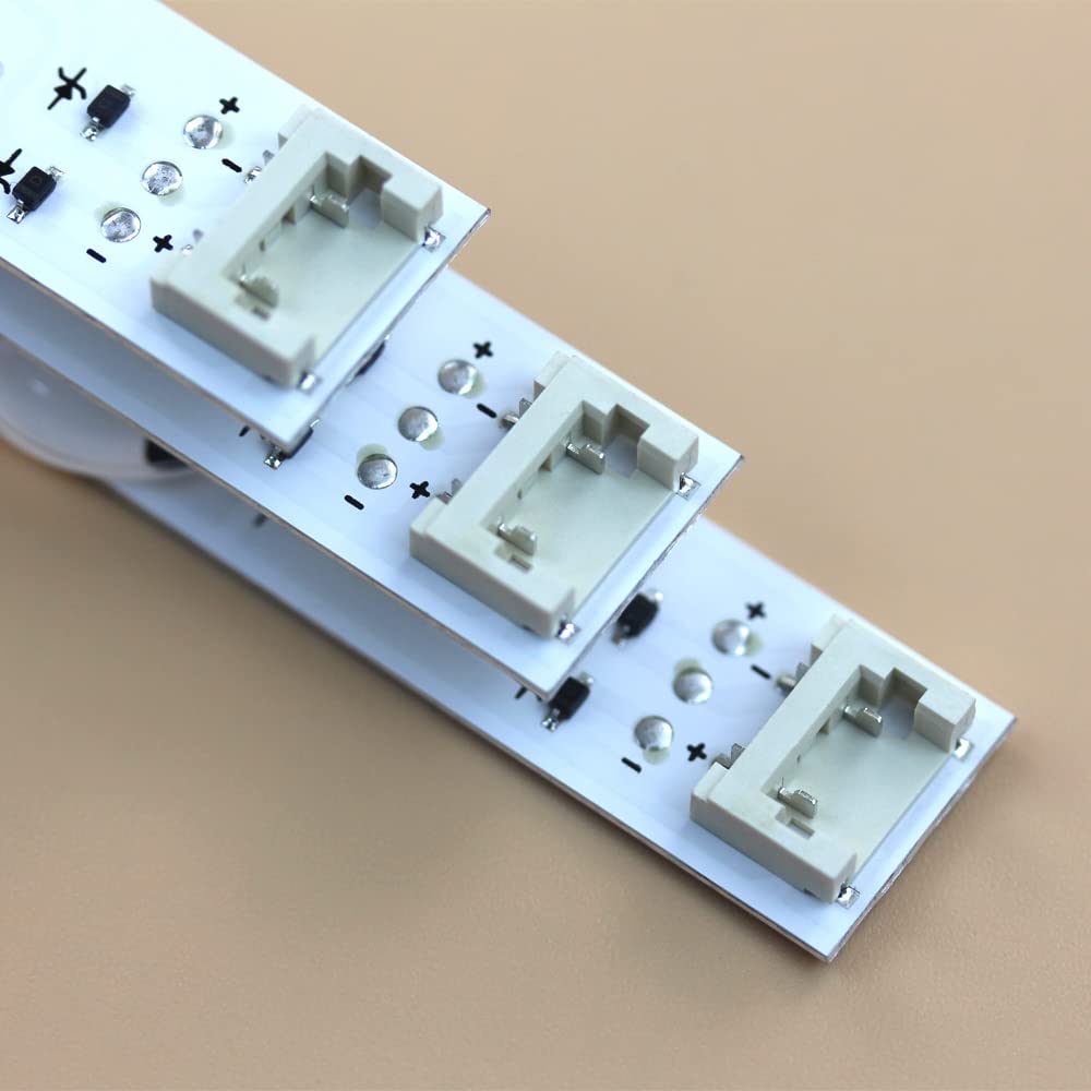 GuuYebe EAV63673007 AGF78818401 EAV63673006 NC650DGE-AAFX7 UHD EAV63994201 AGF78818405 Tiras de retroiluminación LED para TV de 65 pulgadas, 65UJ63 SSC 65UJ63 63 Tipo
