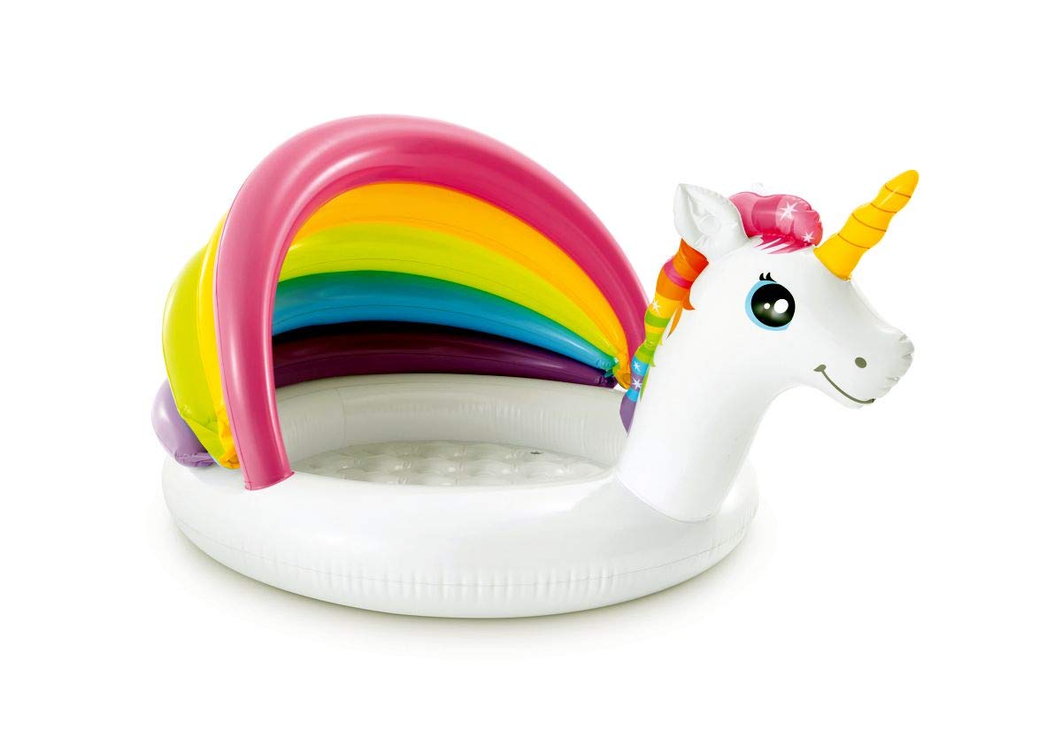 Intex 77925 Alberca 57113 Unicornio p/Bebe de 1.27mts x 1.02mts x 69cm