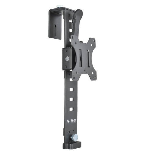 Soporte de Oficina VIVO Negro con Abrazadera Ajustable para Monitor de 17 a 32 Pulgadas