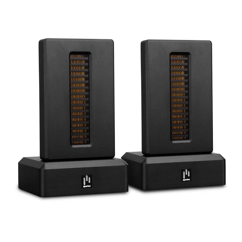 Altavoz Aperion Audio Negro Alta Sensibilidad con Transformador de Movimiento para Cine en Casa Audiófilo