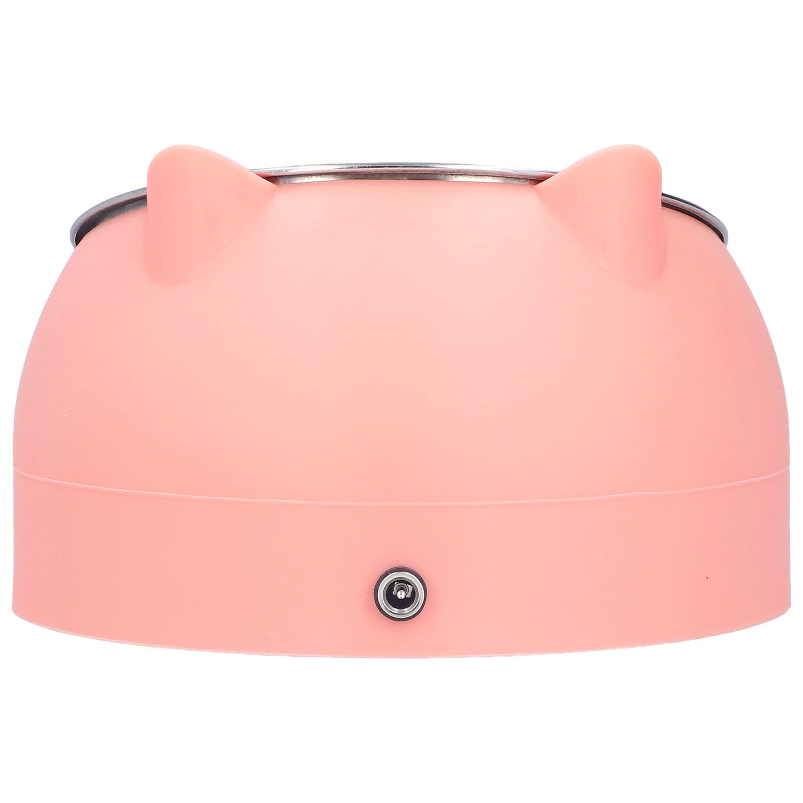 GLOGLOW Cuenco para Mascotas con Calefacción, Temperatura de Acero Inoxidable Tazón de Comida para Gatos Tazón de Calentamiento para Mascotas Perro Gato Calentador de Agua Térmico Tazón para Gatos