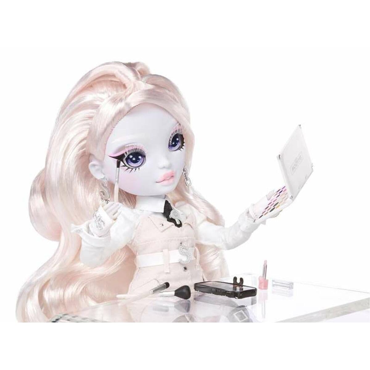 Muñeca de Moda Rainbow High Shadow High Karla Choupette Rosa con Atuendo Moderno y Accesorios Divertidos para Niños y Coleccionistas