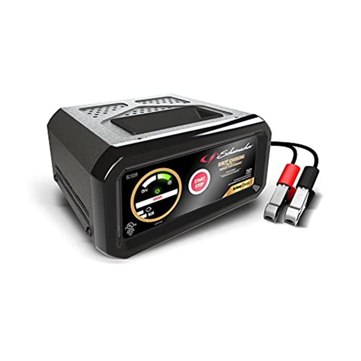 Schumacher SC1339 Cargador de batería completamente automático de 12 V y mantenedor de 10 A