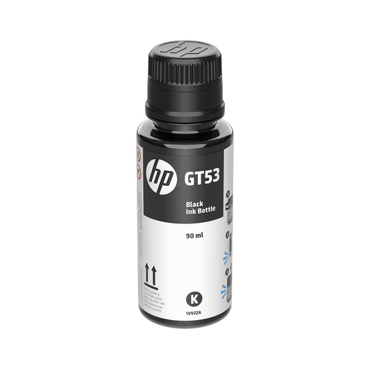 Botella de Tinta HP Negro Original GT53 para Impresoras Smart Tank y Deskjet