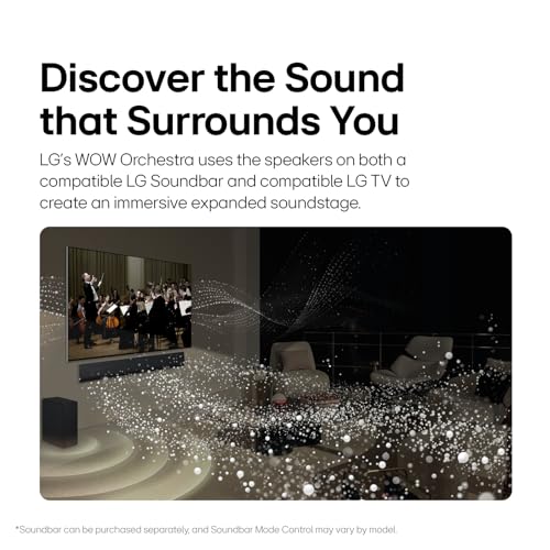LG 83 Pulgadas Clase OLED EVO Serie G4 Smart TV 4K procesador visualización Plana con Control Remoto mágico Alimentado por IA con Alexa Incorporado (OLED83G4WUA, 2024)