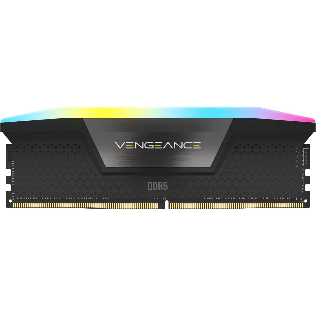 Corsair Vengeance RGB DDR5 RAM de 48 GB (2 x 24 GB) 6400 MHz CL36 Intel XMP iCUE Compatible con Memoria de computadora - Negro (CMH48GX5M2B6400C36)