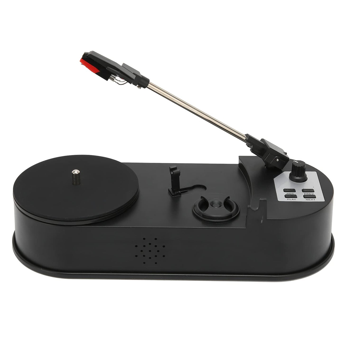 Cryfokt Tocadiscos de Vinilo, USB 2.0 Reproductor de Audio de Discos LP Conecta Y Reproduce Convertidor de Reproductores de CD MP3 Tocadiscos de Vinilo Grabación de Vinilo a MP3