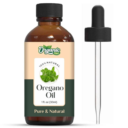 Organic Zing Oregano Essential Oil Pure & Natural for Skin care, Hair care, Body Care - 30ml