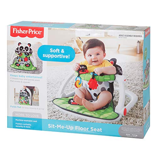 Fisher-Price Sit-Me-Up Floor Seat Panda Paws