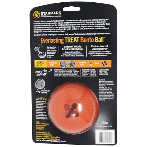 Juguete Masticable Starmark Everlasting Treat Bento Ball Mediano para Perro
