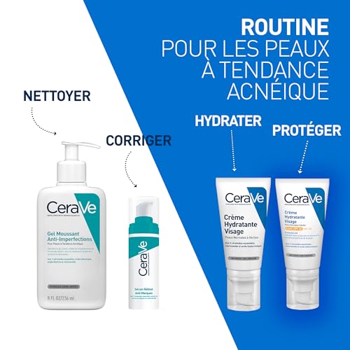 Kit Cerave para piel post-acné: Limpiador Control Imperfecciones + Serum Retinol Anti-Marcas