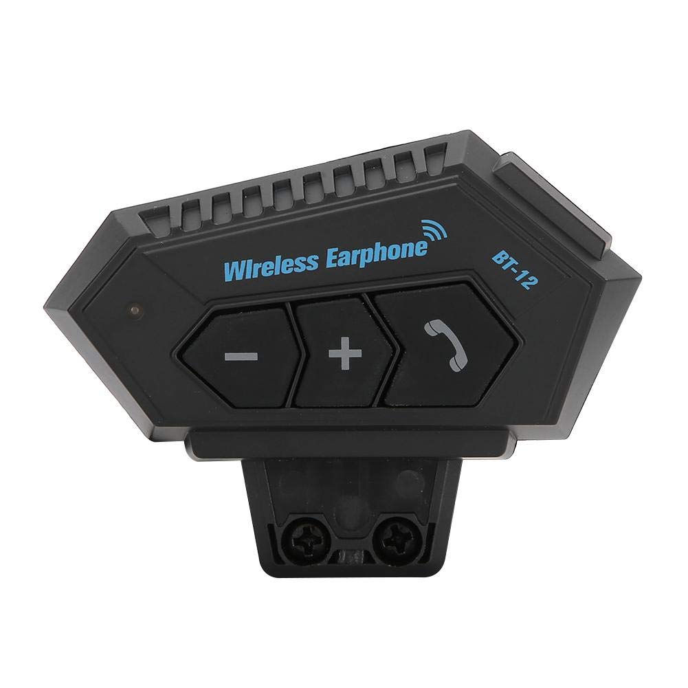 xuuyuu Intercomunicador Bluetooth para Motocicleta, Casco para Motocicleta Auricular Bluetooth 4.1 + EDR CSR8635 Kit de Sistemas de comunicación con Auriculares Manos Libres de reducción de Ruido