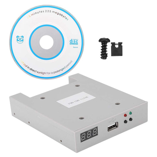 Emulador de Disquete Externo para Controladores Industriales USB FDD-UDD U144K con CD-R 3.5 SSD U Disk 1.44M