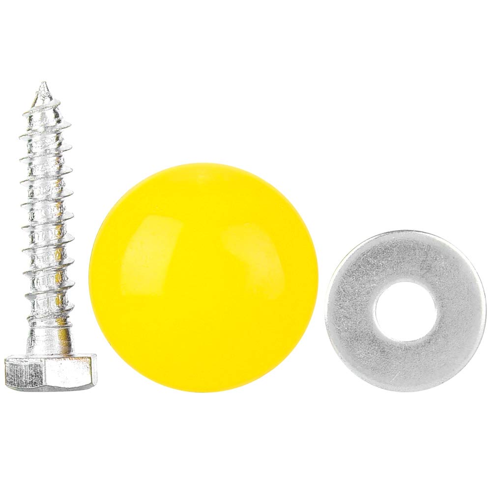Alomejor Juego Asas de Agarre para niños Juegos de Seguridad Antideslizante Juego de Asas Tornillos Kits para la casa del árbol de Escalada de Juguete Columpio de Accesorios