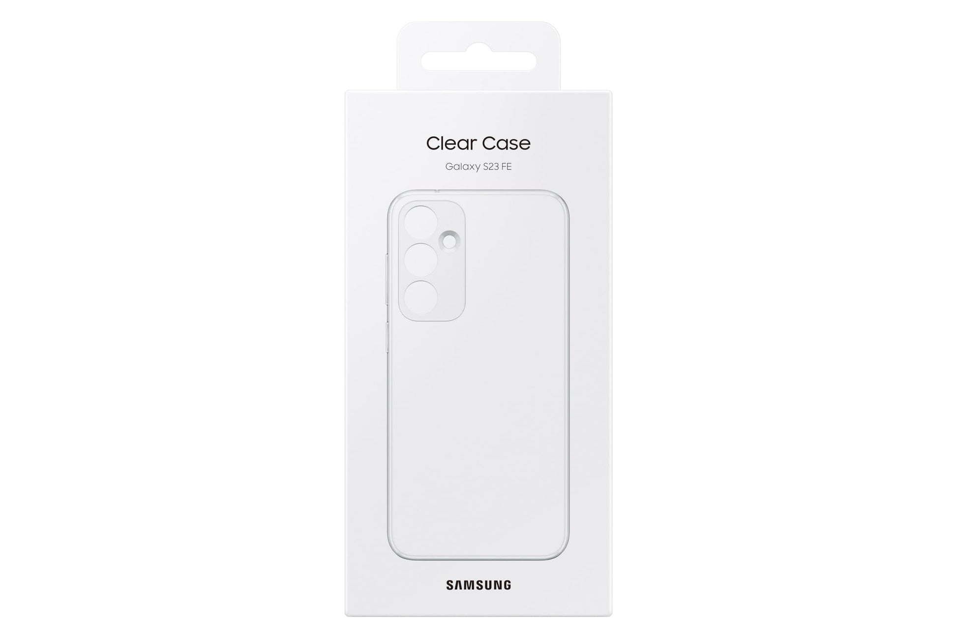 Samsung Funda Protectora Galaxy S23 FE Transparente con diseño Delgado, Resistente a los arañazos, versión Estadounidense, EF-QS711CTEGUS, Transparente
