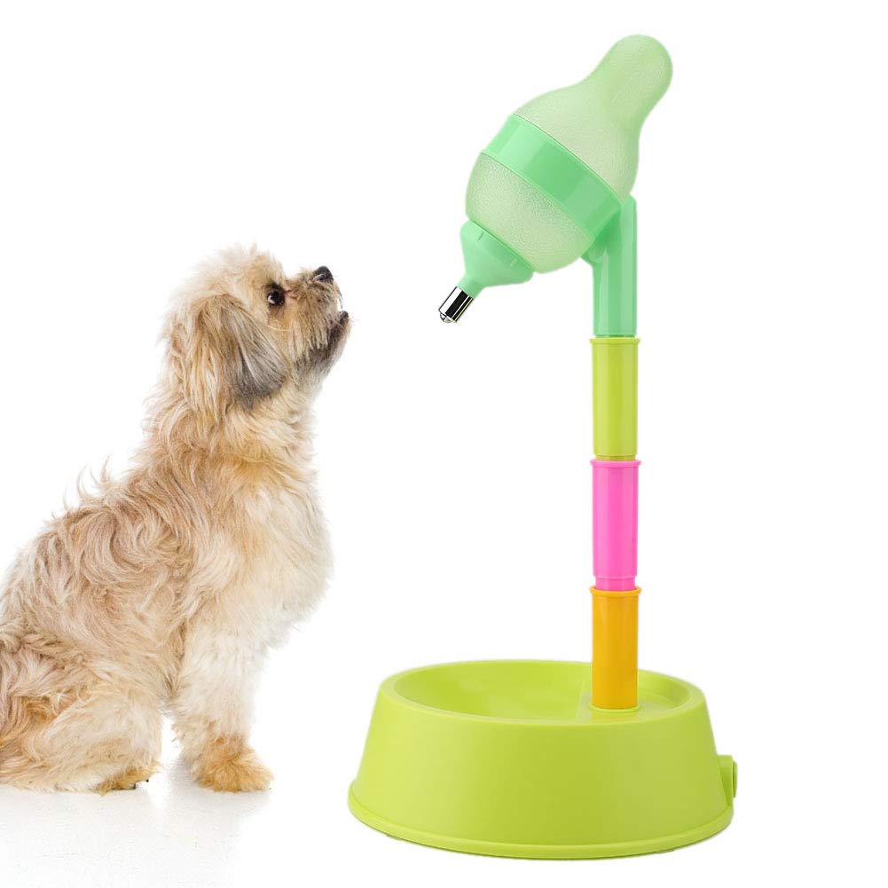 Dispensador de Agua YOUTHINK Verde Altura Ajustable para Mascotas