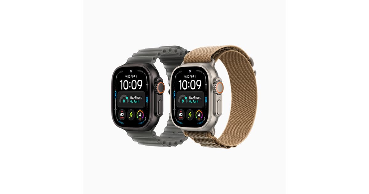 Reloj Inteligente Apple Watch Ultra 2 Titanio Negro Reacondicionado