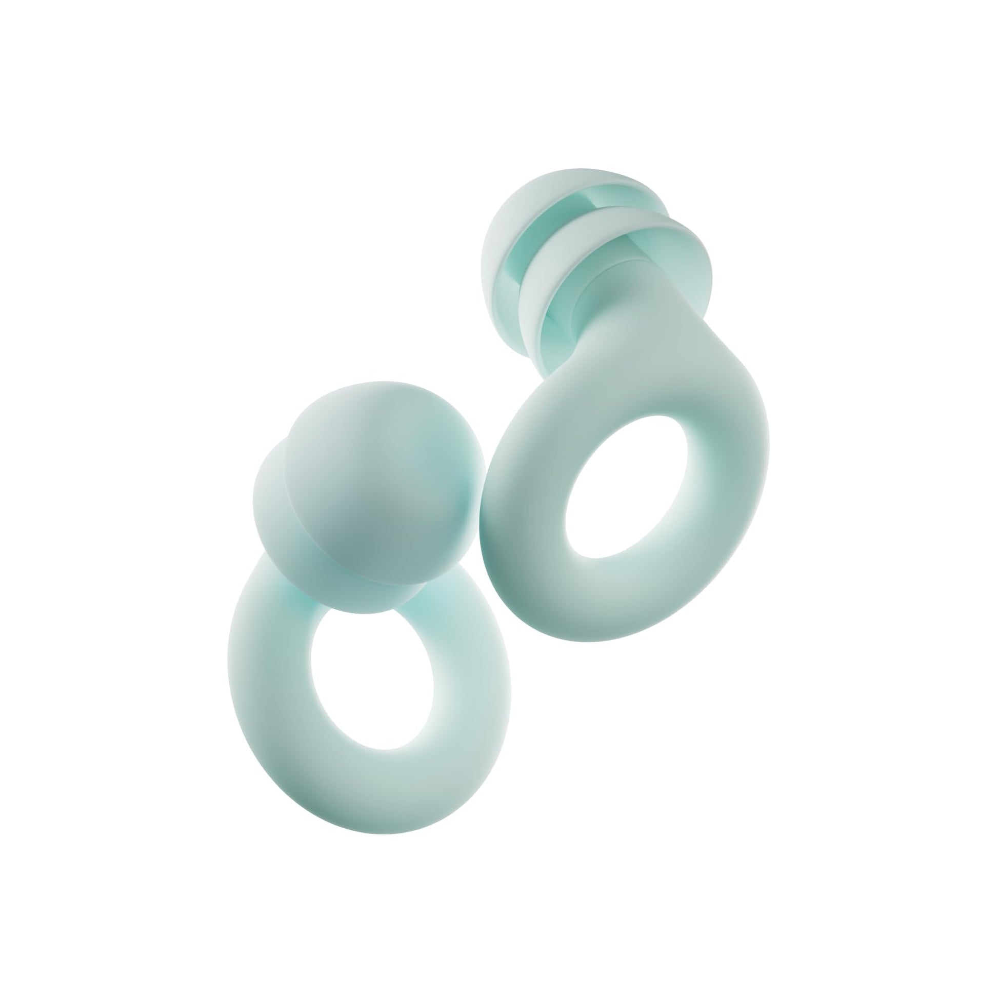 Loop Quiet 2 Plus Tapones auditivos con Double Tips – Reutilizables y ultracómodos para el descanso, la concentración, la sensibilidad al ruido | Reducción de ruido de 24dB SNR + 3dB con Double Tips