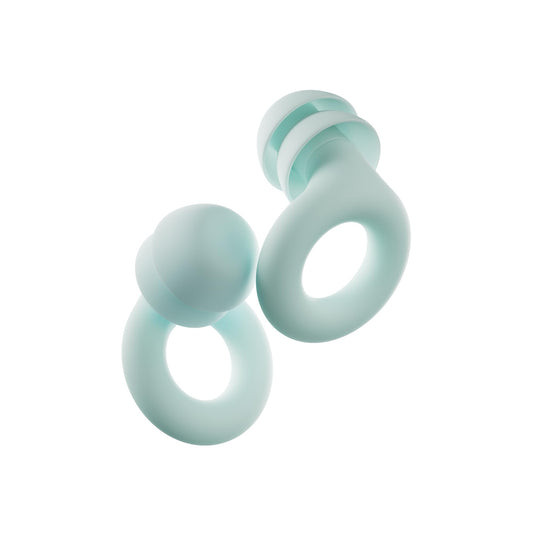 Loop Quiet 2 Plus Tapones auditivos con Double Tips – Reutilizables y ultracómodos para el descanso, la concentración, la sensibilidad al ruido | Reducción de ruido de 24dB SNR + 3dB con Double Tips