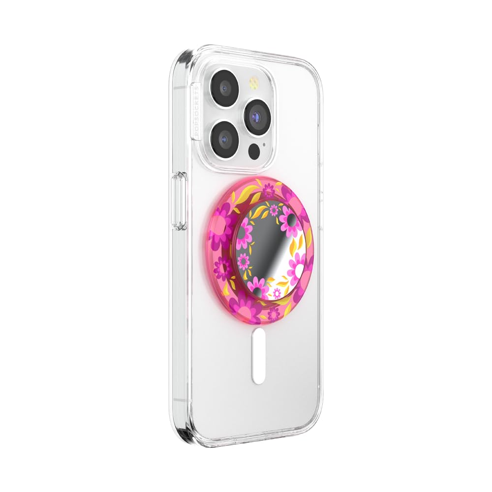 Agarre Magnético PopGrip PopSockets Negro Parte Superior Intercambiable para iPhone MagSafe