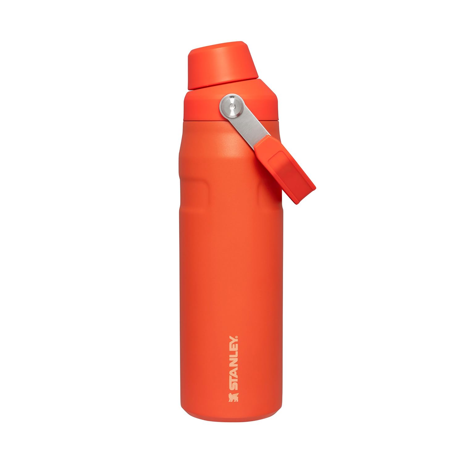 Botella Stanley IceFlow Aerolight Tigerlily 709 ml, con Tapa de Flujo Rápido, Aislamiento de Doble Pared, Mantiene Bebidas Frías, Termo Acero Inoxidable libre de BPA, Botella Stanley 24 oz