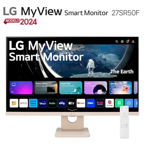 LG Monitor 27SR50F Full HD 1920 x 1080 27 puilgadas IPS Refresh Rate 60 Hz, 5ms (GtG), Contrast Ratio 1000a1