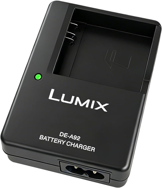DE-A91 DE-A92 - Cargador de cámara compatible con Panasonic DE-A91BA BCK7 DMCF X78, DMCF X90, DMCFH24, DMCFH25, DMCFH27DMCTS25A, DMCTS25K, DMCTS25R, DMCTS25W, DMCFH2, DMCT FFFFFFFFMCFH6, DMCFH7 Fuente