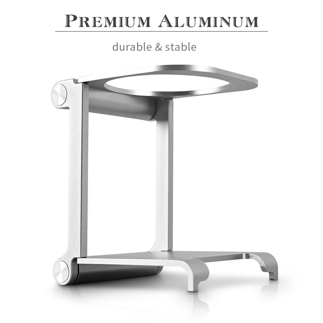 Soporte para Goteros de Café Portátil de Aluminio para Viajes y Camping