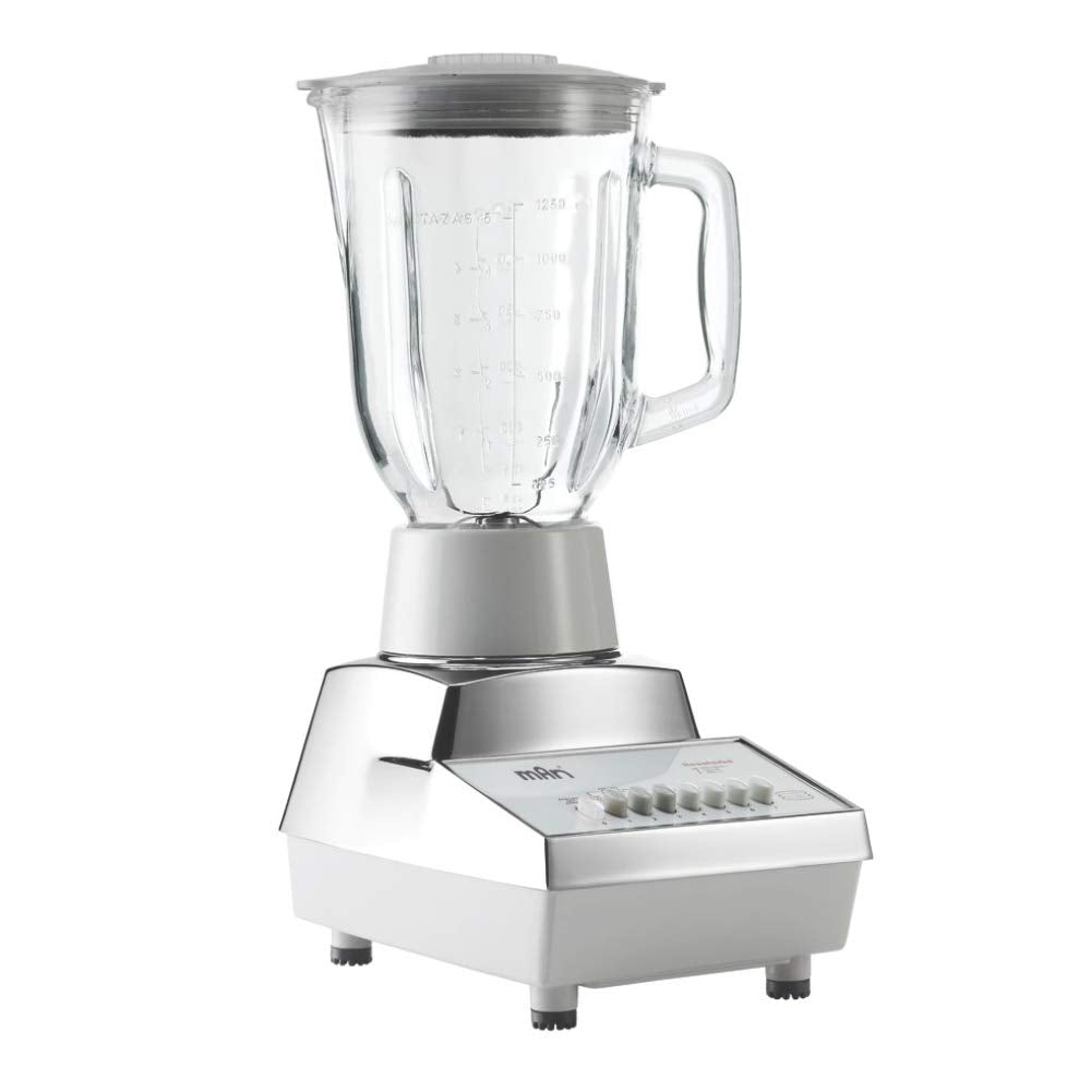 MAN LMV-9090 Licuadora Metalica con 7 Velocidades, 550W