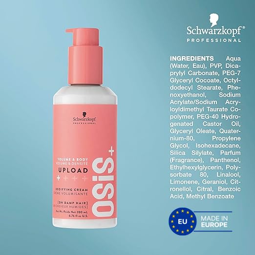 OSiS+ UPLOAD Lifting Volume Cream, 6.75-Ounce
