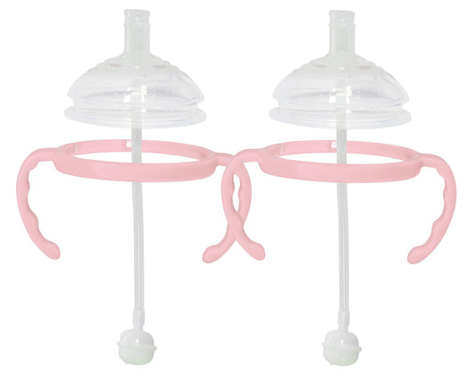Kit de Transición de Vaso Botabee Comotomo Verde Tetina de Silicona con Pajita para Bebés