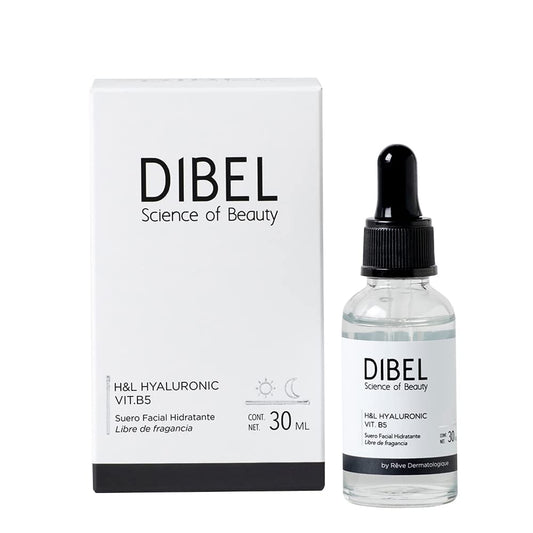 Reve Dermatologique | Dibel H&L Hyaluronic Vt. B5 – Suero Facial Hidratante - Ácido Hialurónico – Hidrata Profundamente – 30 ml
