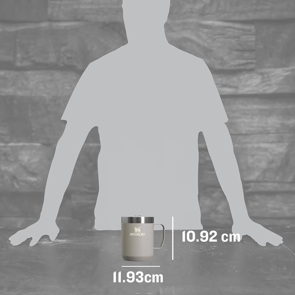 Taza Termo Stanley Ash 8 oz Acero Inoxidable Aislado al Vacío para Camping