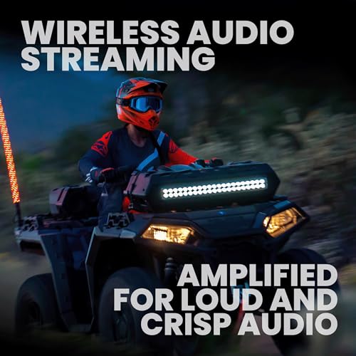BOSS Audio ATV30BRGB All Terrain 450 Watt Sound System with Internal Amp 6 5 Speakers