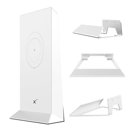 Soporte de Pared para Starlink Gen 2, Soporte de Pared para Router Star Link Internet Kit Satélite Soportes de Aleación de Aluminio Esmerilado para Starlink Mesh Router V2 Mesh Router