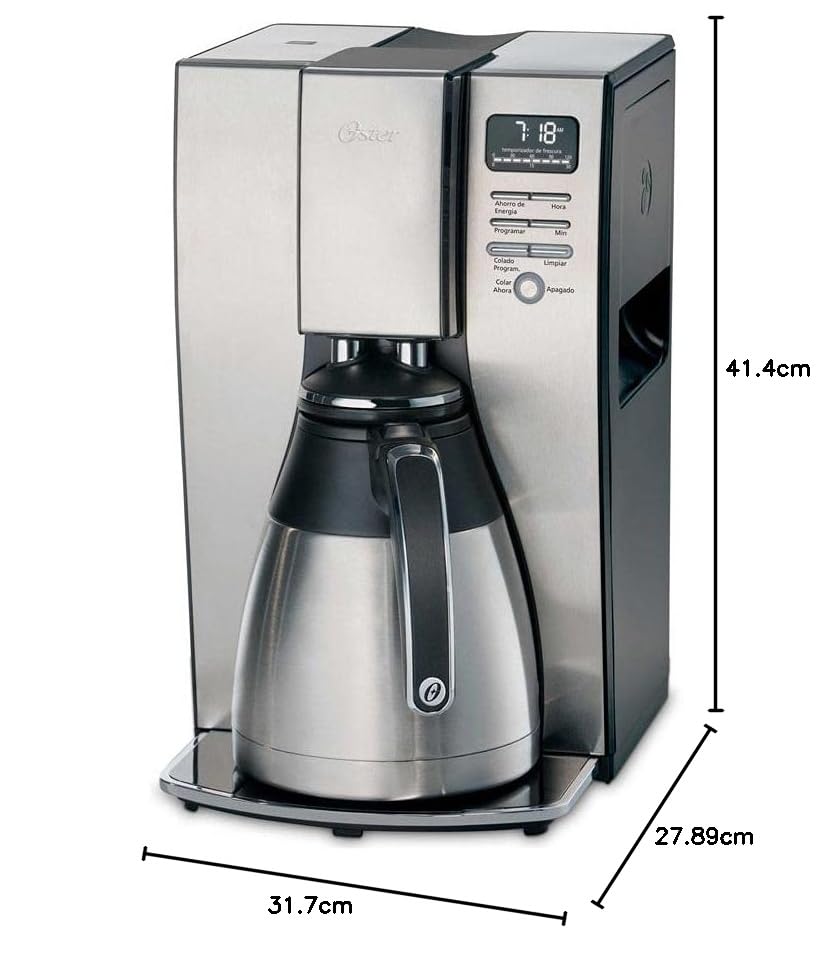 Cafetera Oster Gourmet Collection jarra térmica