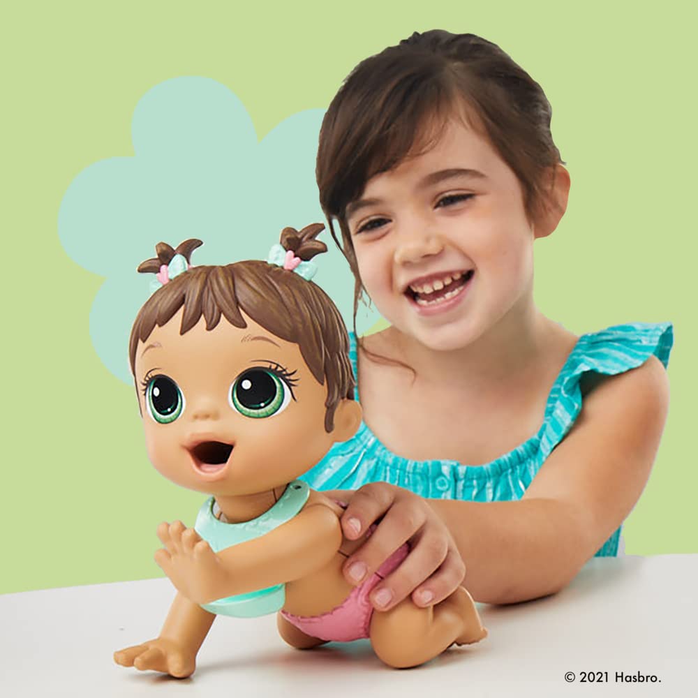 Baby Alive Hasbro Hora de Comer - Muñeca para niñas y niños con 4 Accesorios muñeca de bebé de 20 cm para niños y niñas a Partir de los 3 años