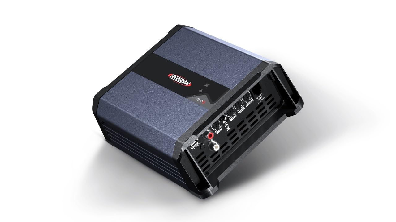 Amplificador de Coche SounDigital Alta Eficiencia 1600 Vatios RMS 4 Ohmios 1 Canal