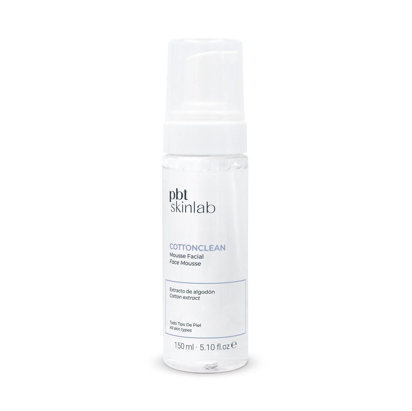 Cotton clean mousse facial 150ml (parabotica)