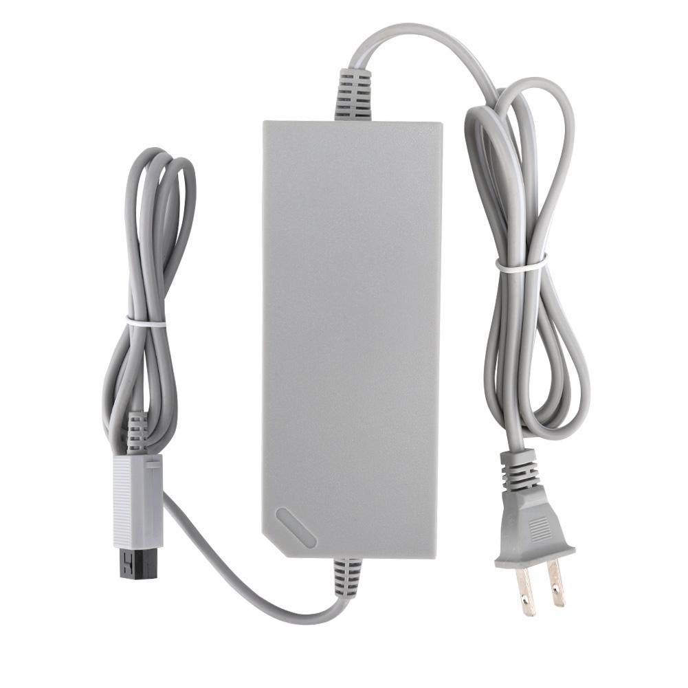 Adaptador de Fuente de Alimentación ASHATA Negro Corriente Constante y Voltaje para Wii Consola de Juegos