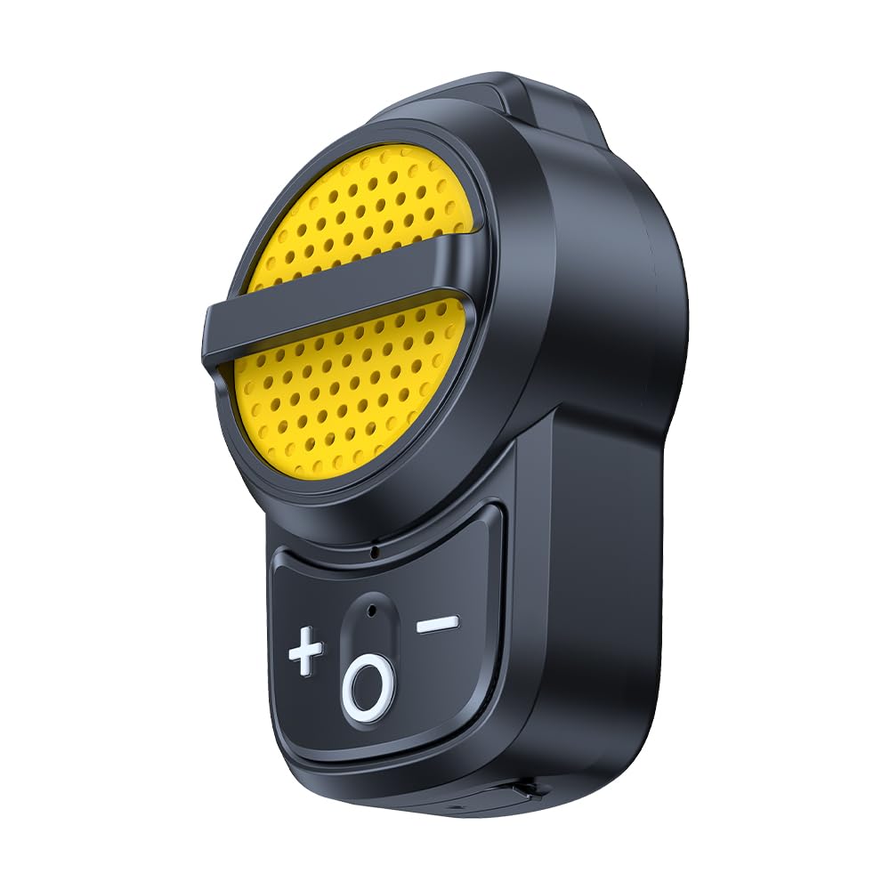 BYDGUMEI - Altavoz inalámbrico Bluetooth para deportes al aire última intervensión, clip trasero portátil y pequeño altavoz (amarillo-sw36s)