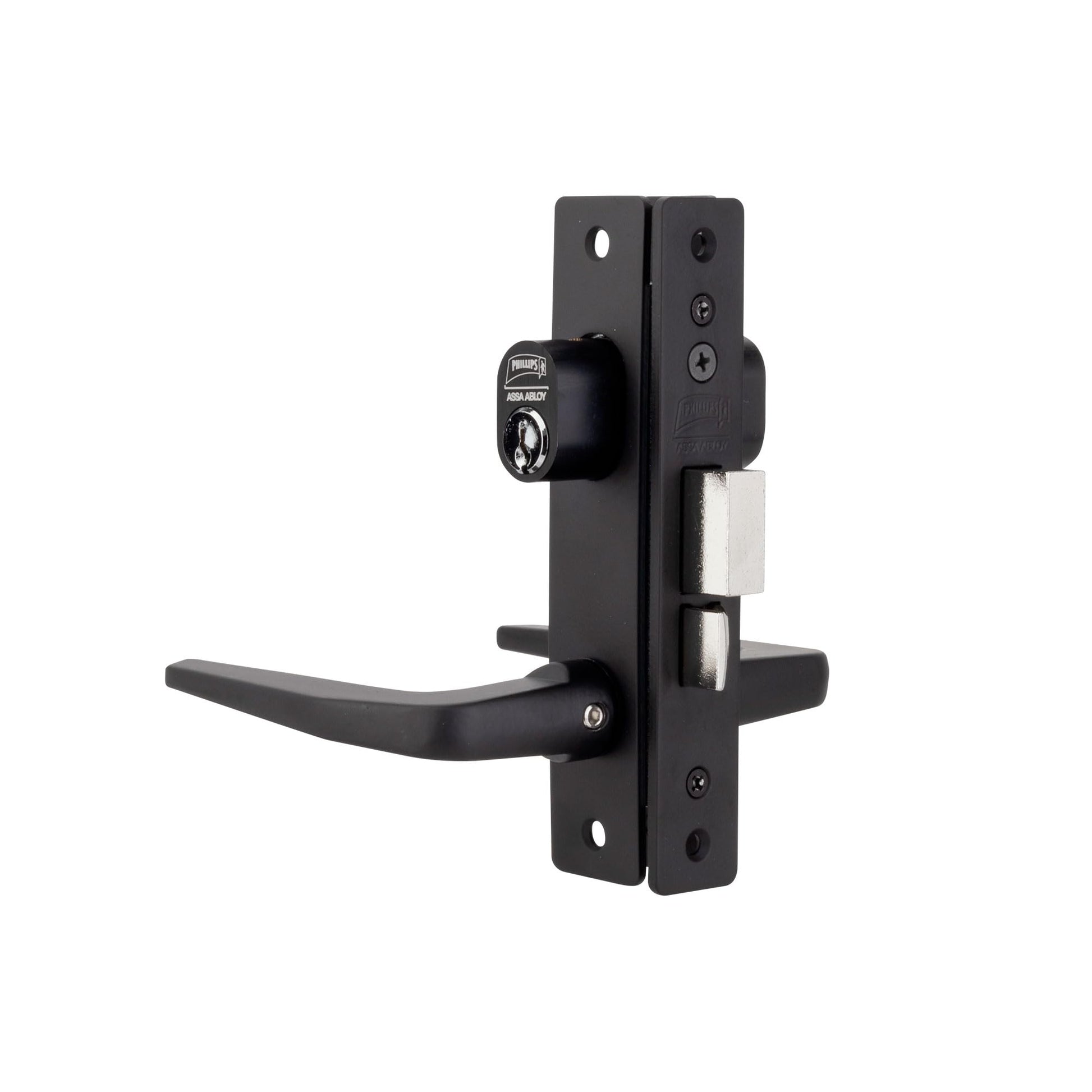 Cerradura Phillips Slim Aluminio Manija Delgada