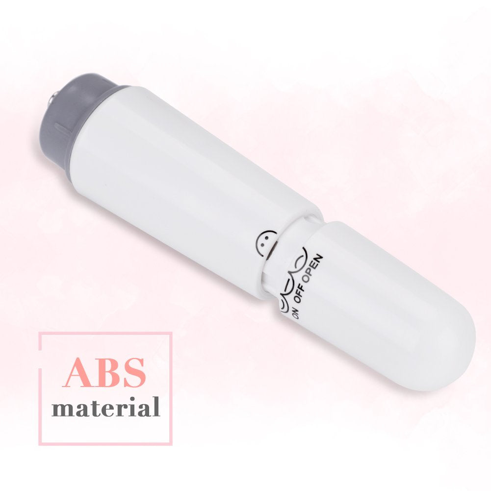 Salmue Masajeador de Ojos, Mini Antiarrugas eléctrico, antienvejecimiento Ojo, masajeador de Belleza para la Piel Dispositivo de Masaje reafirmante para aliviar los Aros Oscuros
