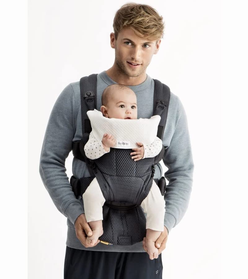 BabyBjörn Baby Carrier Free, malla 3D, beige gris (gris beige)