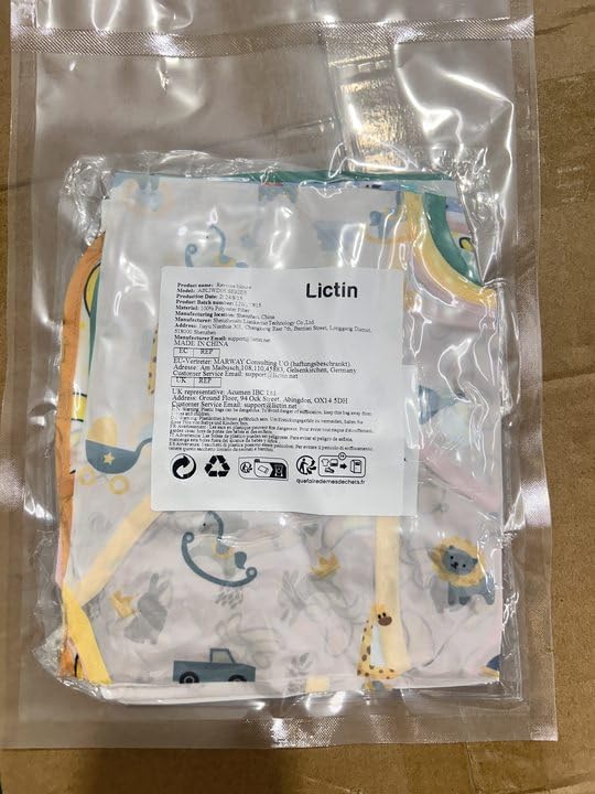 Lictin Unisexos Baberos, Baberos para Bebe, Baberos Bebe Niño Impermeable, Baberos Bebes con Mangas, Larga Impermeables con Escote Ajustable para Niños Niñas de 0-24 Meses (5 Piezas)
