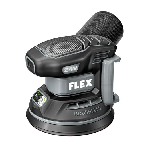 FLEX FX3411-Z - Herramienta de lijadora orbital aleatoria inalámbrica sin escobillas de 24 V, 13.000 OPM solamente, batería y cargador no incluidos