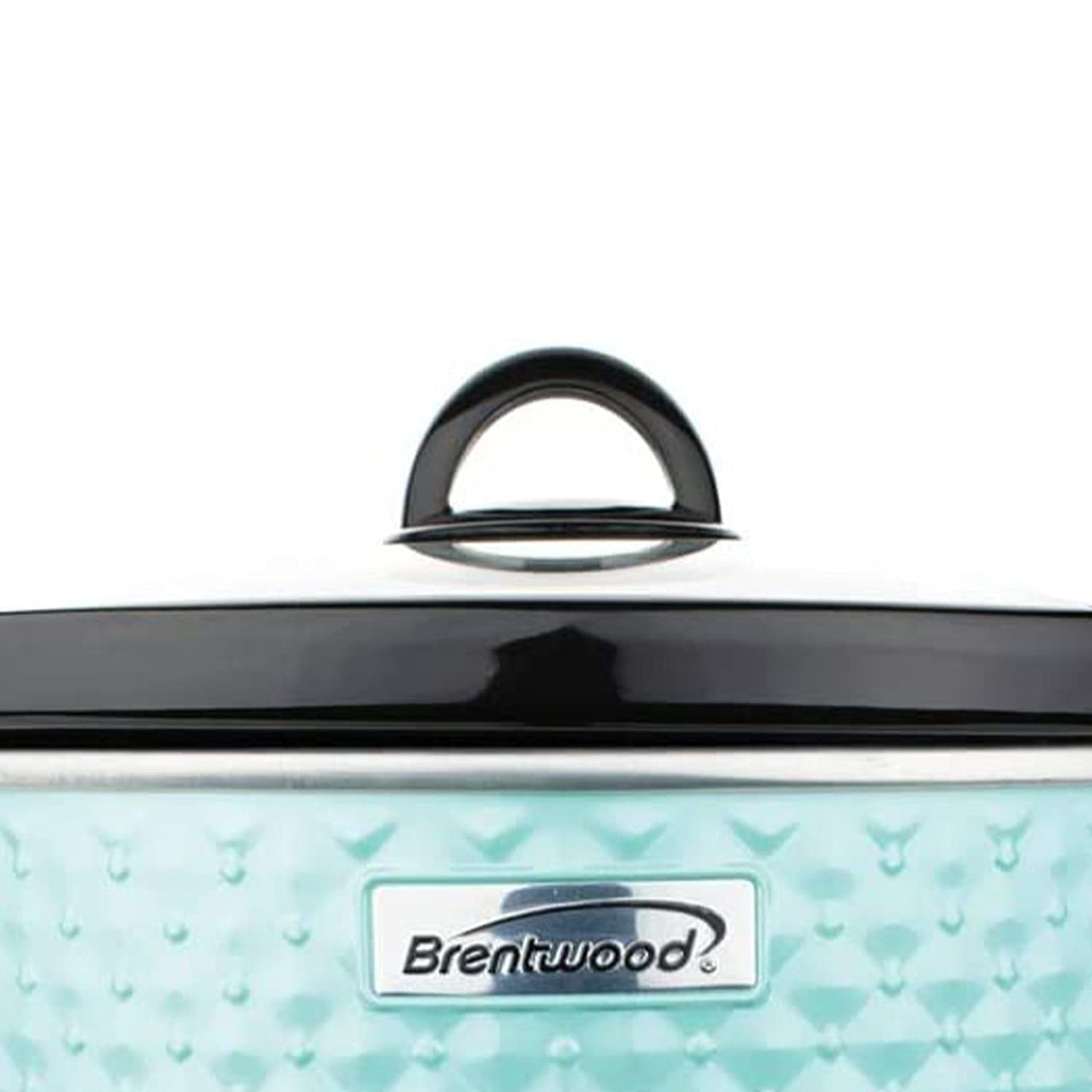 BRENTWOOD (R) APPLIANCES Olla De Cocción Lenta Azul 3.5 Cuartos