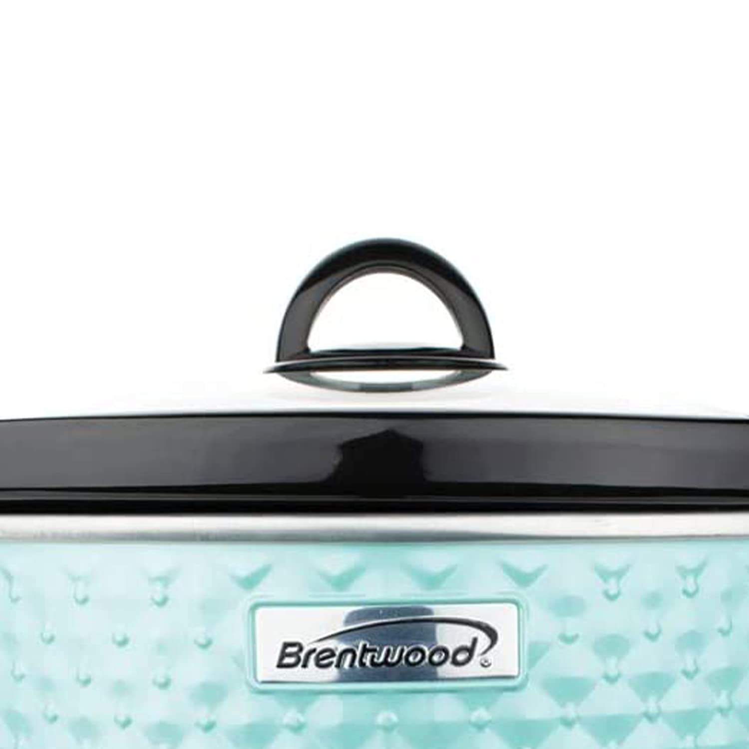 BRENTWOOD (R) APPLIANCES Olla De Cocción Lenta Azul 3.5 Cuartos