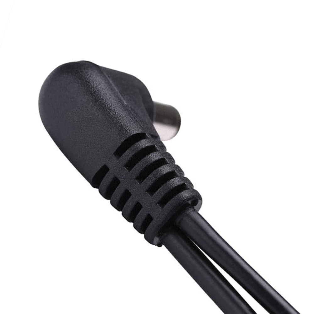 Cable de cadena de margarita de 1 a 2 maneras con efecto de guitarra, cable divisor de fuente de alimentación, cable de alimentación para enchufe adaptador de CC de 9 V